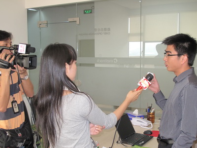 Meitrack Interviewed by Shenzhen TV