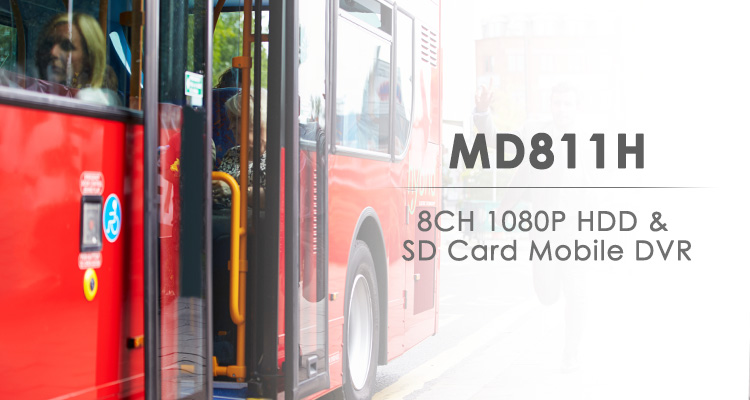 The MD811H 8-channel 1080P Mobile Digital Video Recorder is Coming Soon