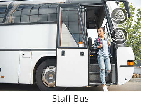 Meitrack staff shuttle bus security solution