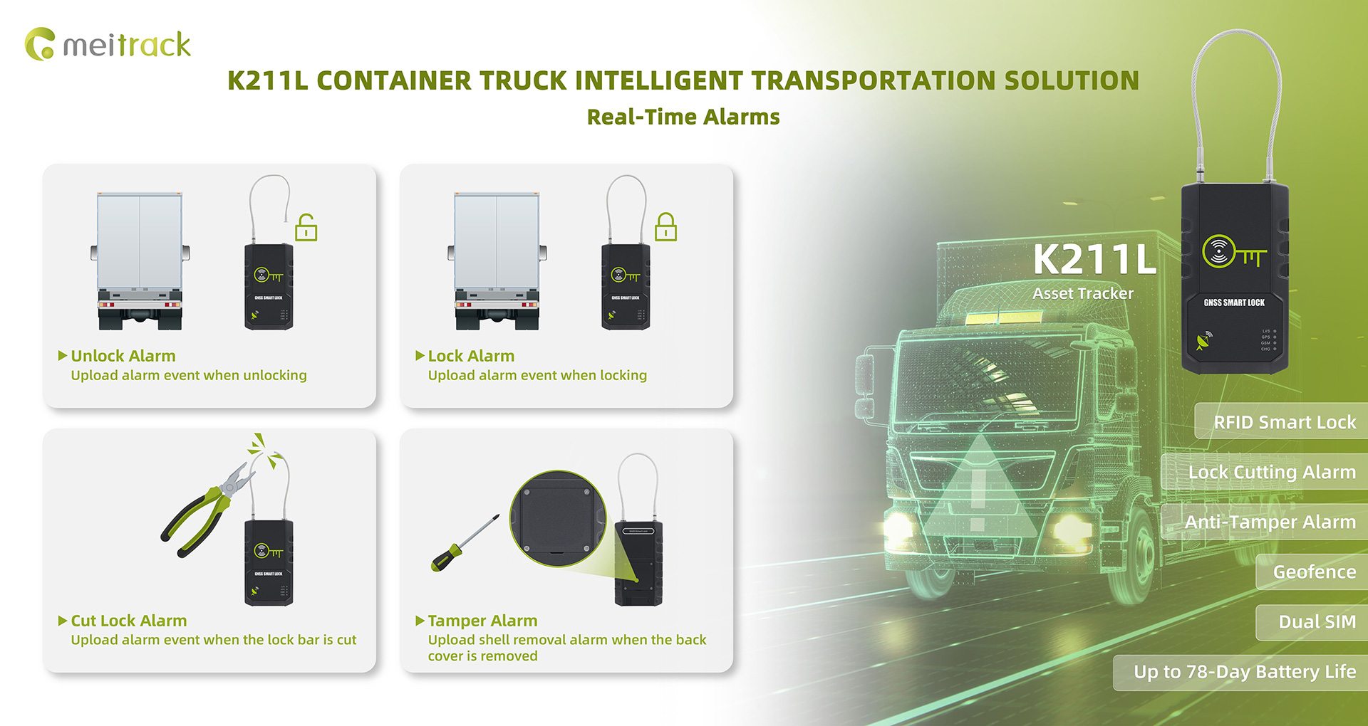 K211L: Smart Alerts & Flexible Unlocking